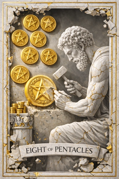 Eight of Pentacles
