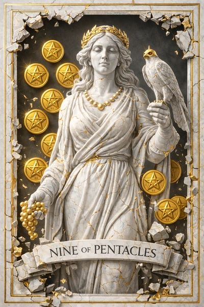 Nine of Pentacles