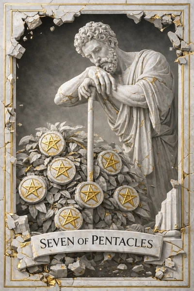 Seven of Pentacles