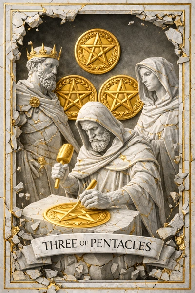 Three of Pentacles