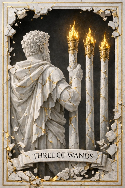 Three of Wands