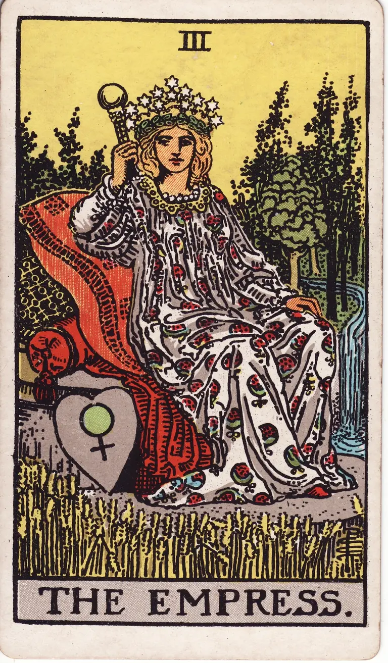 Classic drawing of “The Empress”