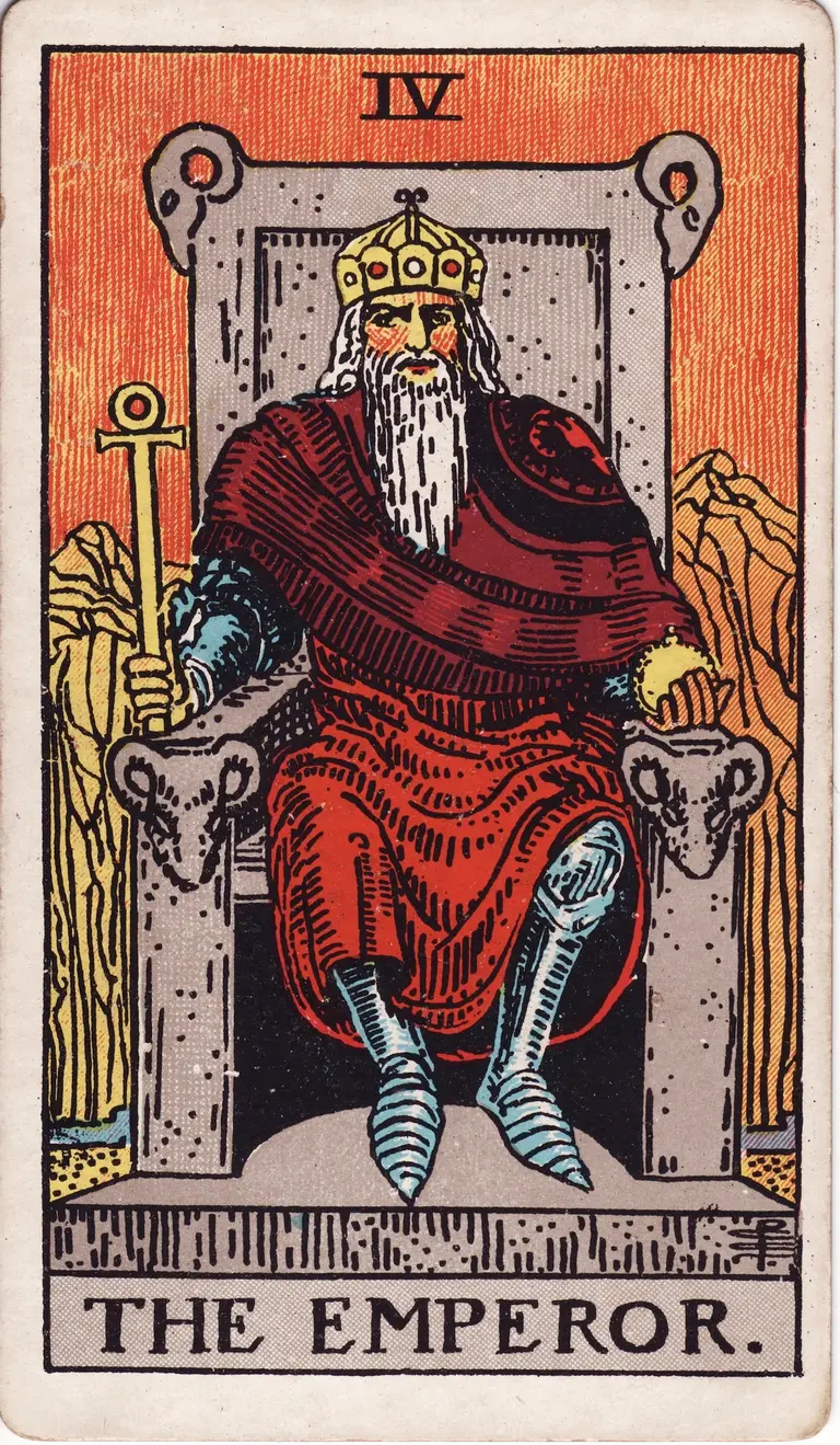 Classic drawing of “The Emperor”