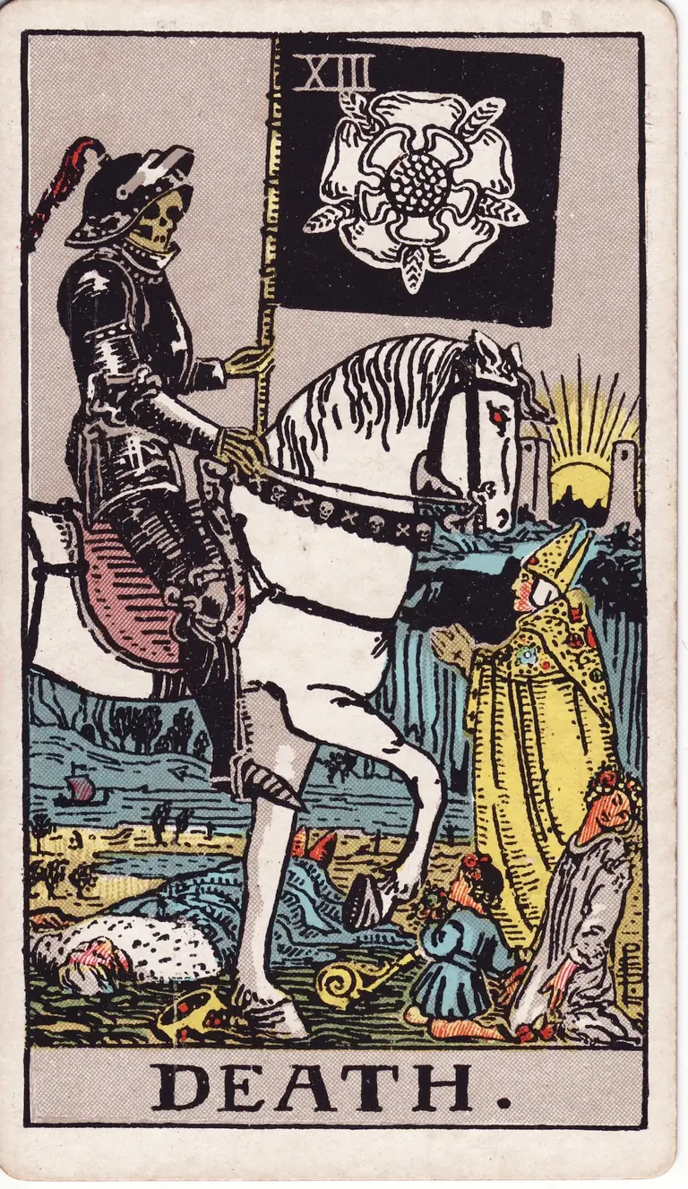 Classic drawing of “Death”