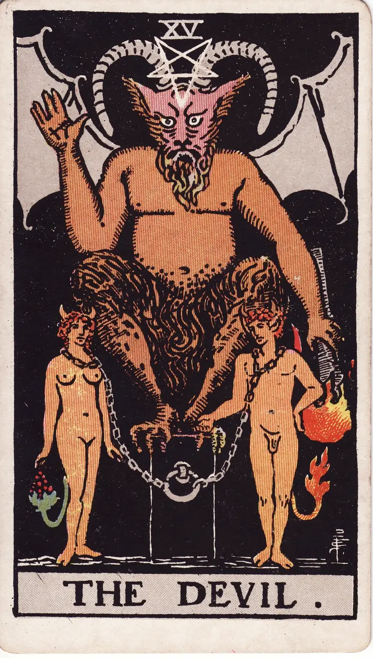 Classic drawing of “The Devil”