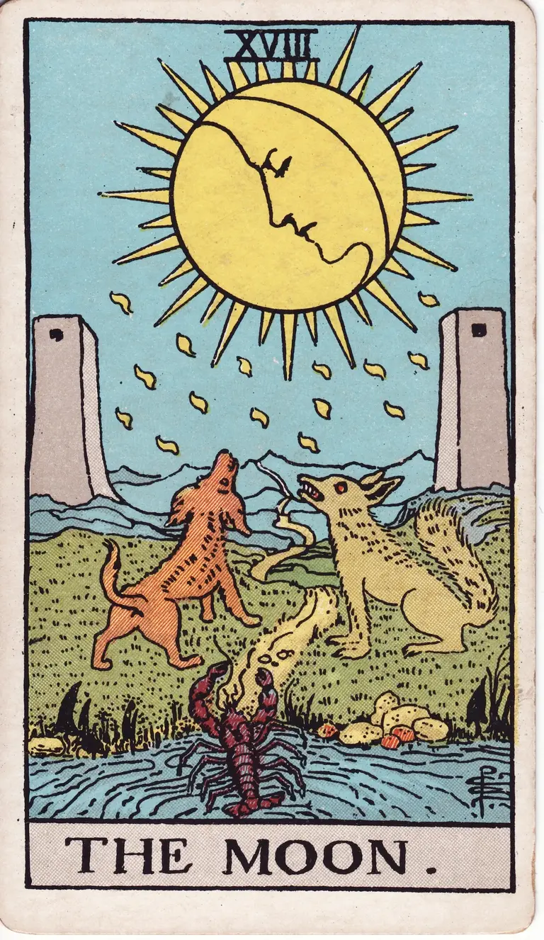 Classic drawing of “The Moon”