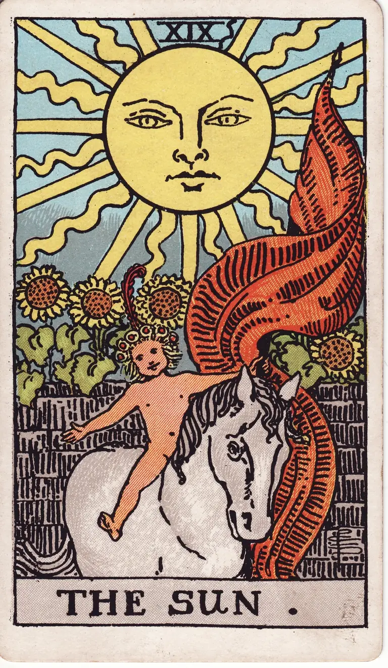 Classic drawing of “The Sun”