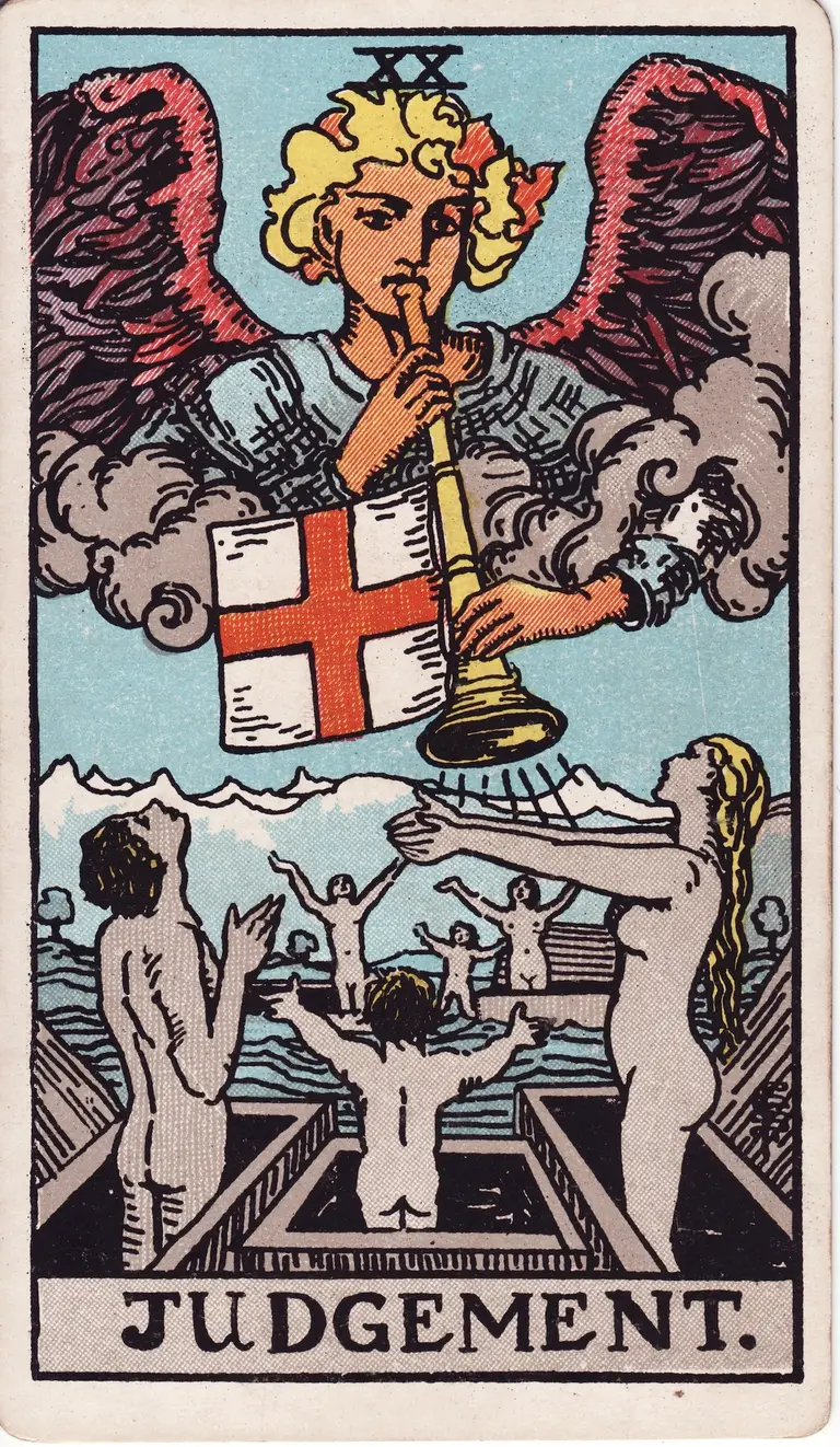 Classic drawing of “Judgement”