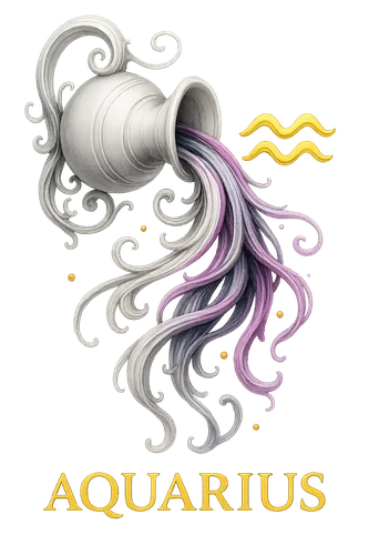 Символ знака Водолей