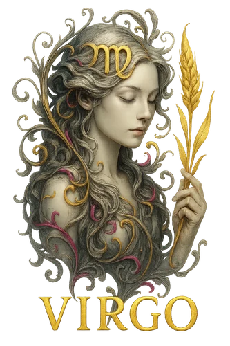 Символ знака Дева